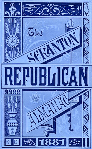 1881 Scranton Republican Almanac