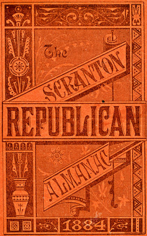 1884 Scranton Republican Almanac