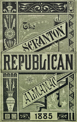 1885 Scranton Republican Almanac