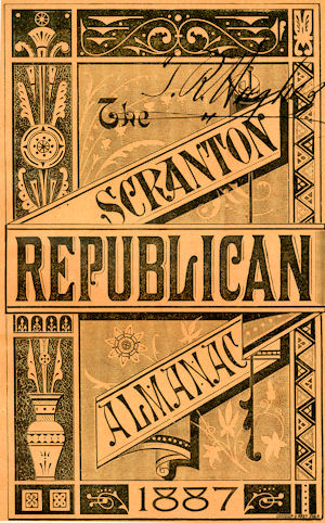 1887 Scranton Republican Almanac