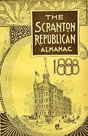 1888 Scranton Republican Almanac