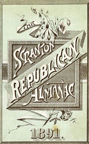 1891 Scranton Republican Almanac