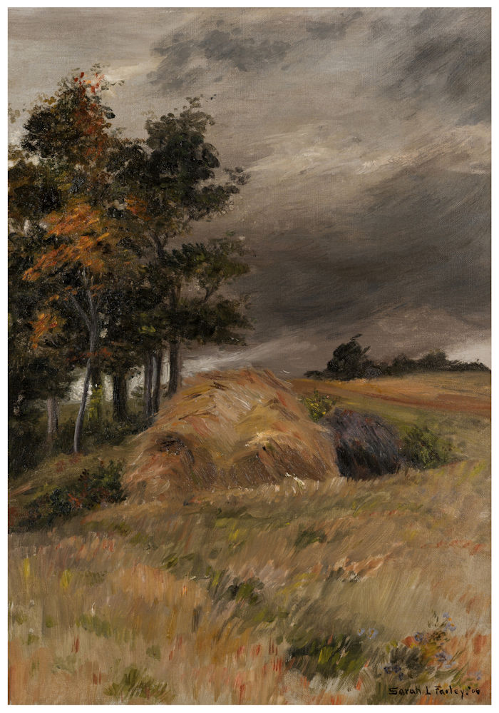Sarah Farley Allan Oil Painting 1906