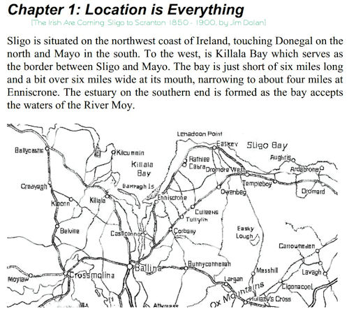 Map of Sligo